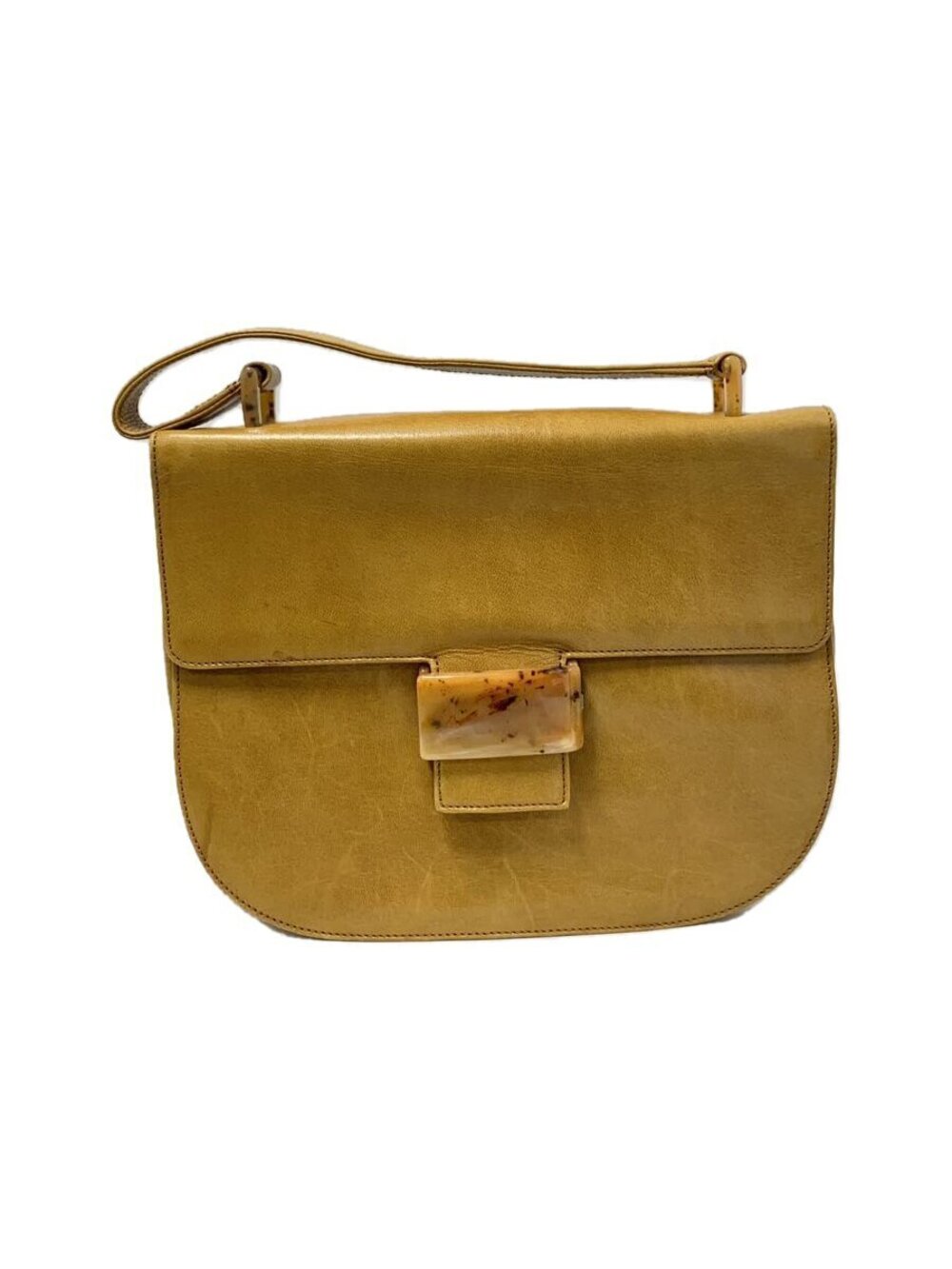 Prada MADRAS BACHEL Handbag Leather